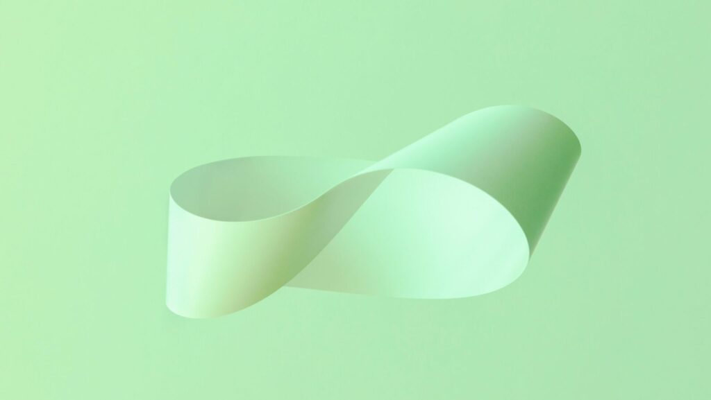 Le ruban de Möbius est un symbole de l'infini.