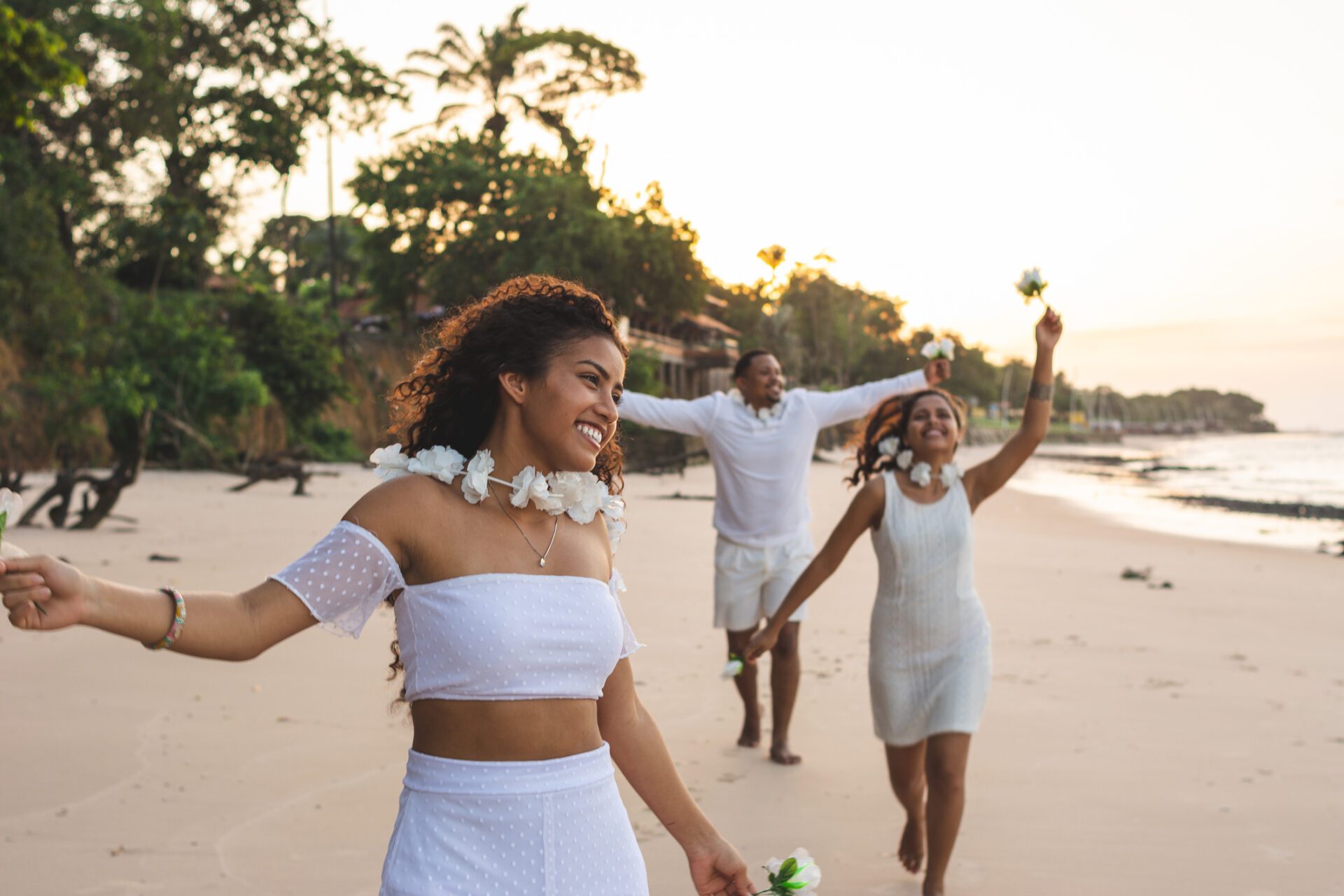 Les Brésiliens achètent traditionnellement des vêtements blancs pour le réveillon du Nouvel An.