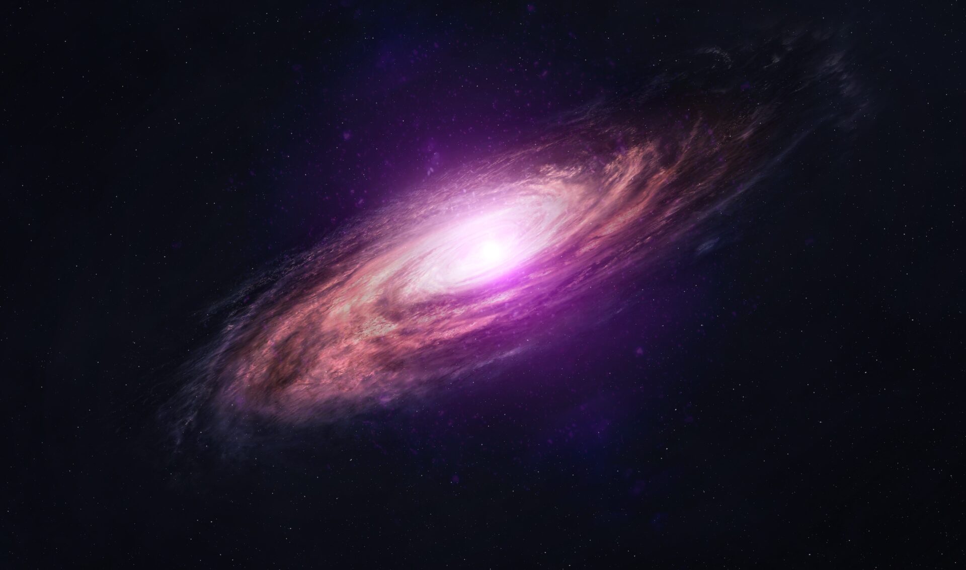 Un mégamaser se forme lorsque deux galaxies entrent en collision.